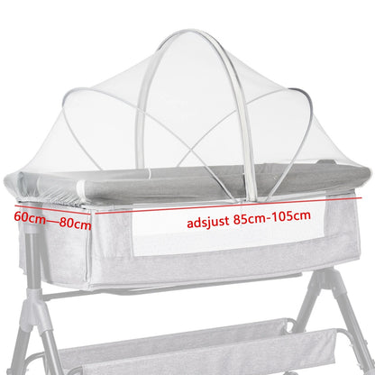 moustiquaire lit bébé douce blanche Protection Universelle