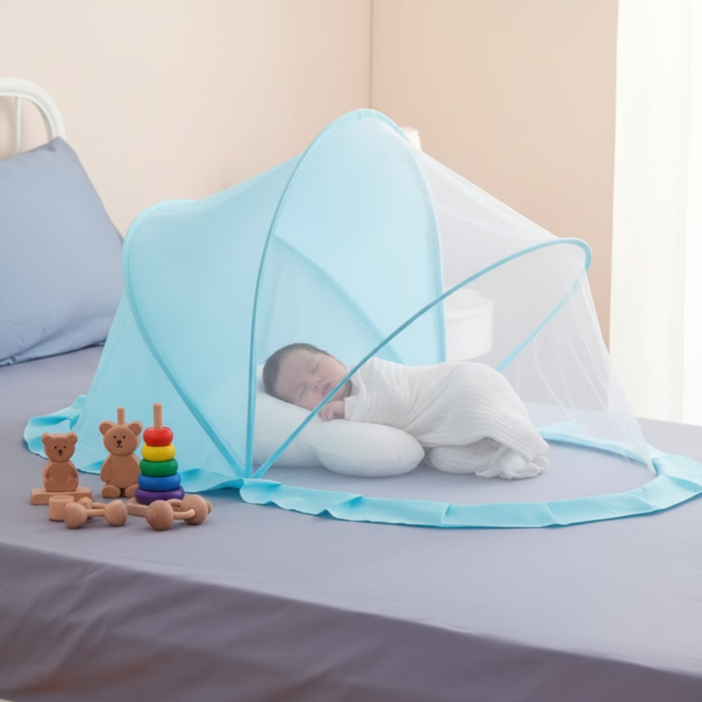 moustiquaire lit bébé sommeil serein nomade pliable