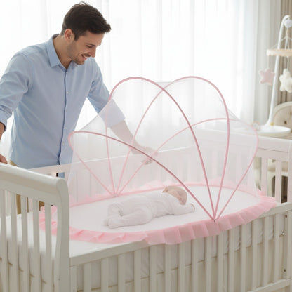moustiquaires lit bebe rassurante pliable protection douce