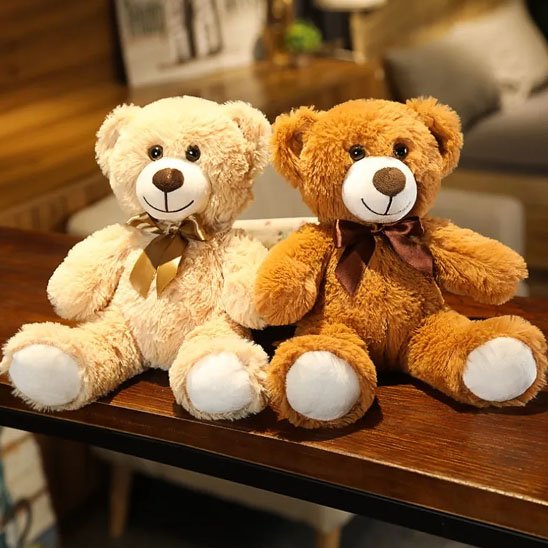 Ours en peluche apaisant et rassurant Artisanal Câlin