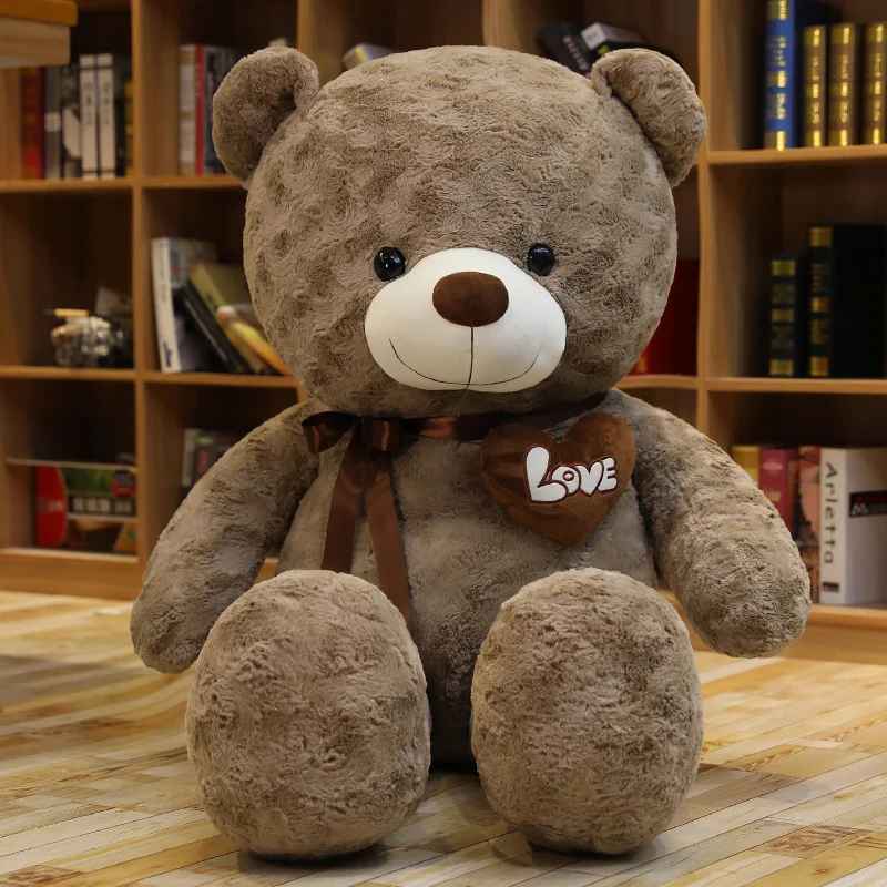 ours en peluche en coton doux apaisante marron - Artisanal Doux