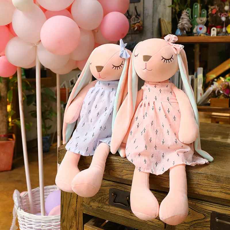 peluche lapin douce moelleuse veloutée Douceur Câline