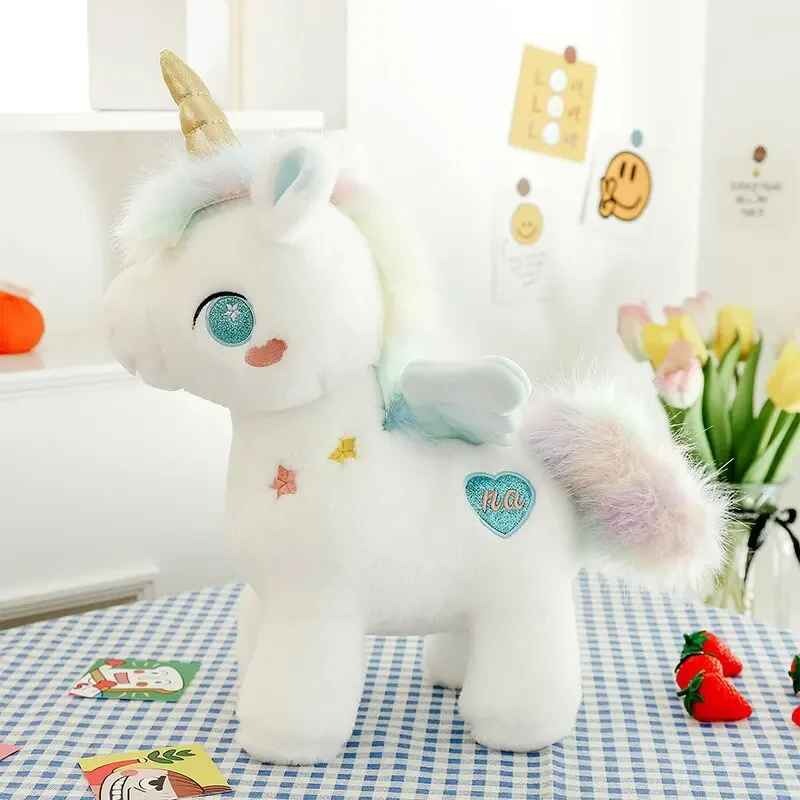 peluche licorne douce bleue Étoilune Magique