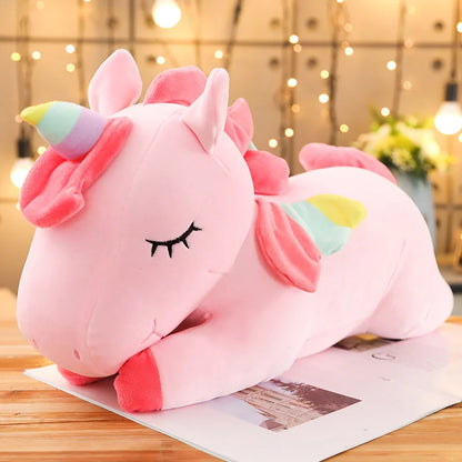 peluche licorne douce et chaleureuse Dormilune