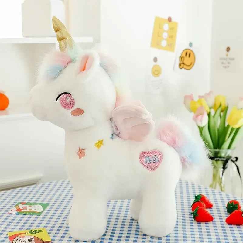 peluche licorne douce rose Étoilune Magique