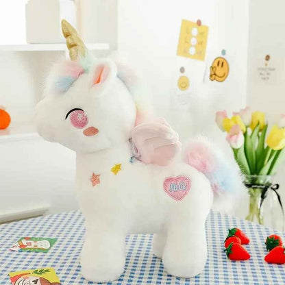 peluche licorne douce rose Étoilune Magique