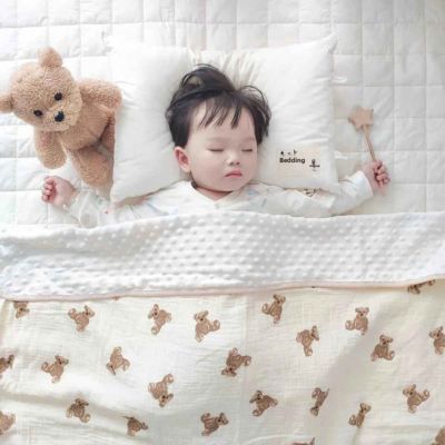 Plaid bebe doux coton sommeil paisible TenderHug