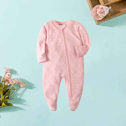 pyjama bebe garcon tissu doux confortable rose Coton Bio Confort