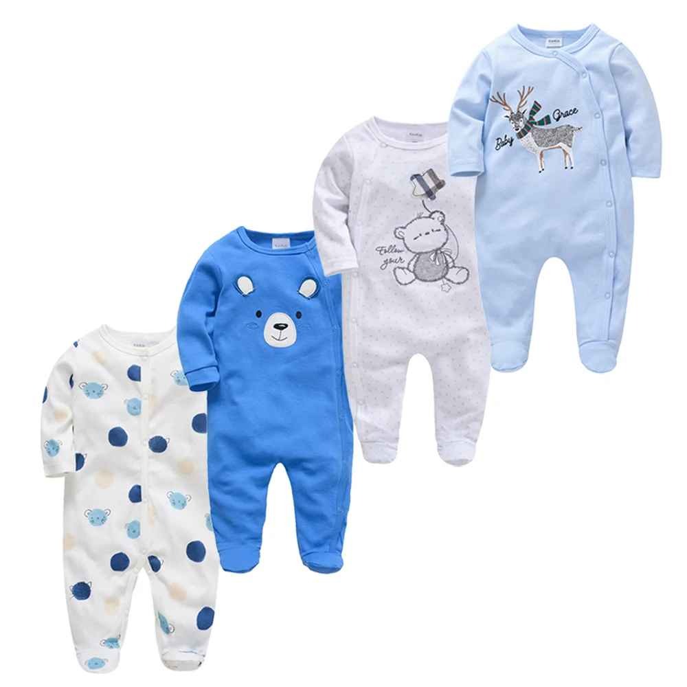 pyjama bébé lot bleu Coton Bio