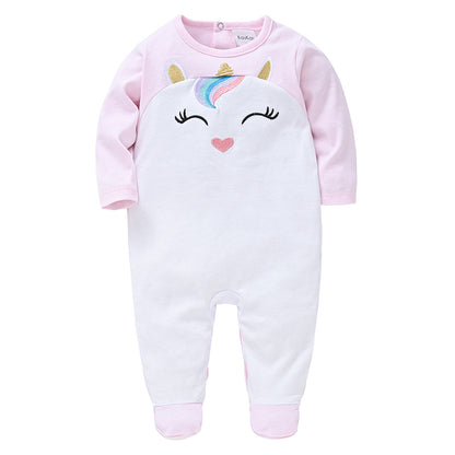 pyjama bébé motif licorne mignonne Coton Bio