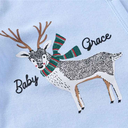 pyjama bébé motif sert Coton Bio