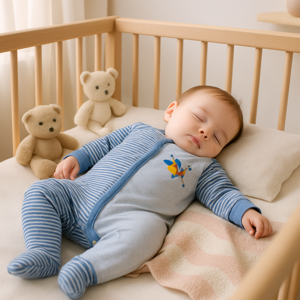 pyjama bebe velour doux sommeil paisible DouceurNuit