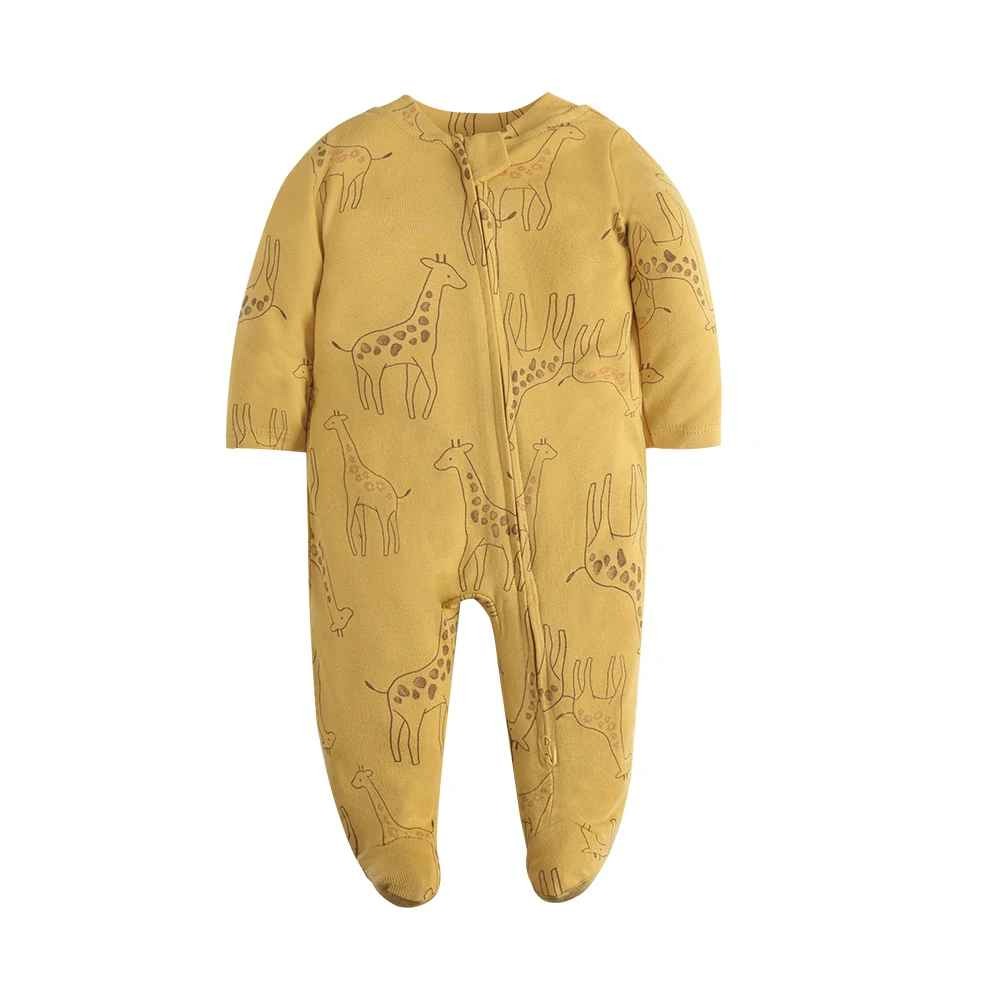pyjama garcon bebe confortable moutarde Ultra doux