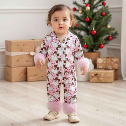 pyjama noel bebe doux respirant Noël en Pyjama