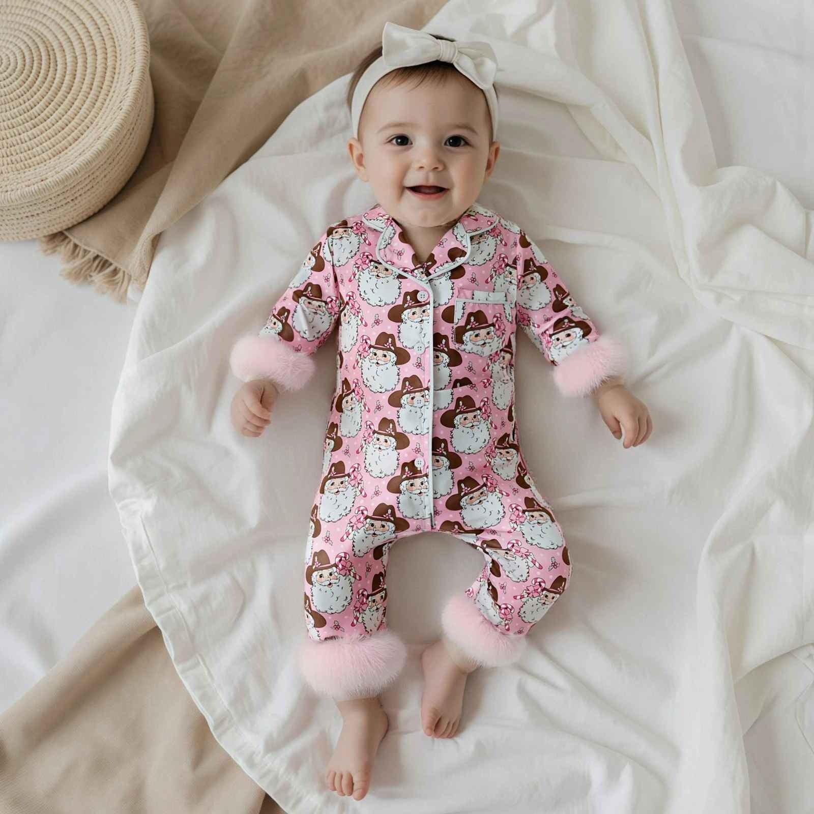 pyjama noel bebe doux souple Noël en Pyjama