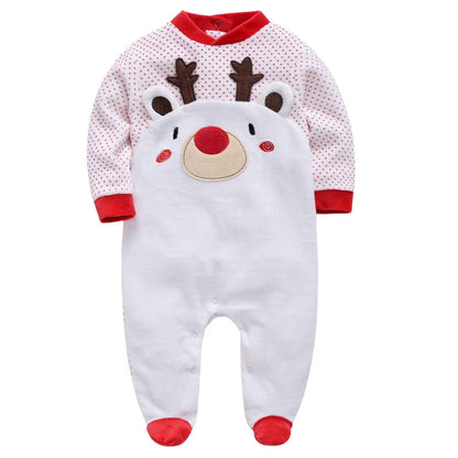 pyjama velour bebe doux ours blanc Douceur Nocturne