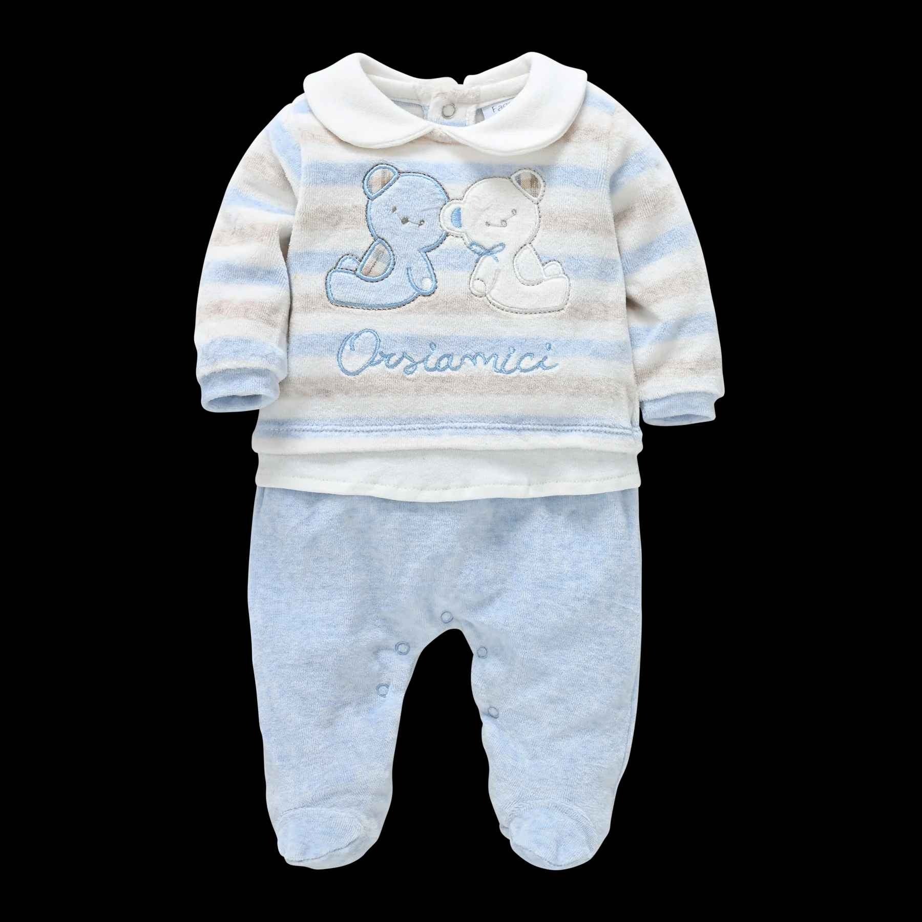 pyjama velours bébé doux élégant Doudou Coton