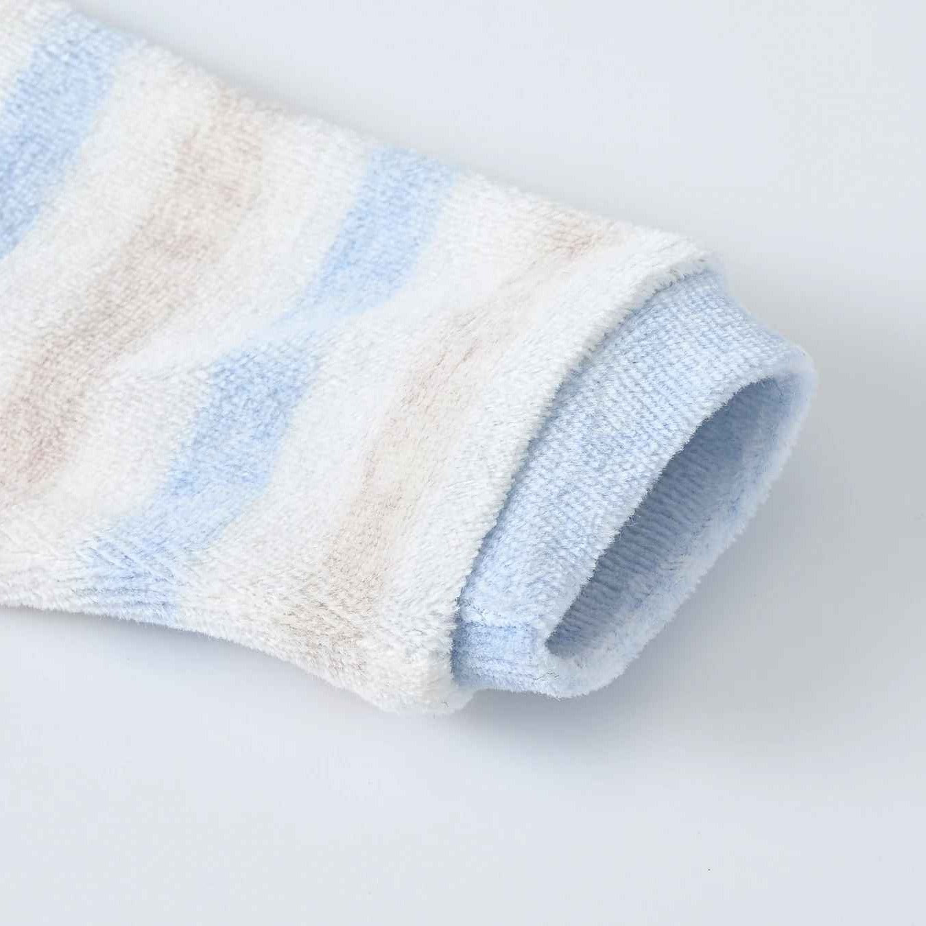 pyjama velours bébé doux longues manches Doudou Coton