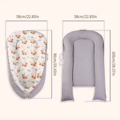 Réducteur de lit bébé dimensions NidPortablePourBébé Cerf