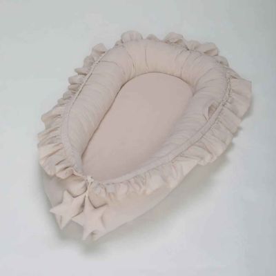 Réducteur de lit bébé doux léger CoconBébé Beige