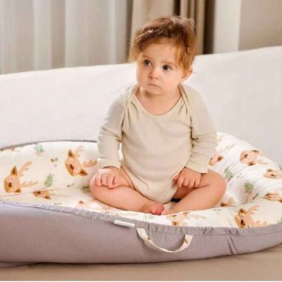 Réducteur de lit bébé léger douillet NidPortablePourBébé Cerf