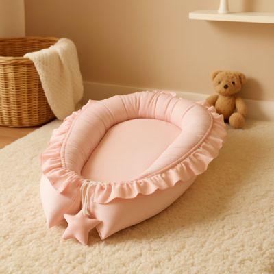 Réducteur de lit bébé léger moelleux CoconBébé Rose