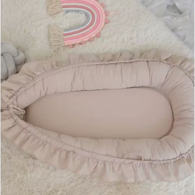 Réducteur de lit bébé sommeil serein CoconBébé Beige