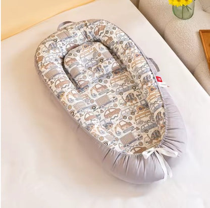 réducteur de lit cododo avec oreiller ergonomique cocon sécurisant