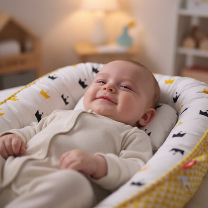 réducteur de lit évolutif confortable nid bébé