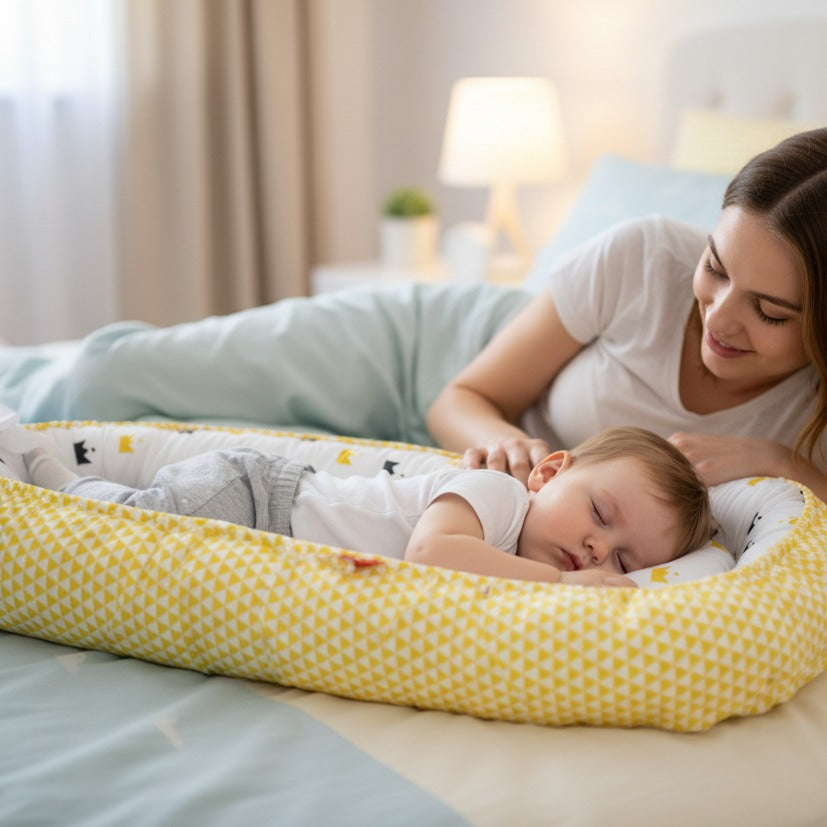 réducteur de lit évolutif pratique nid bébé