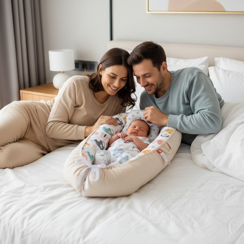 reducteur lit bebe protecteur des chocs coton portable