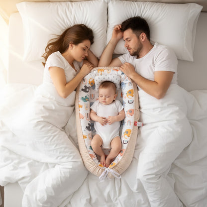reducteur lit bebe protecteur pratique coton portable