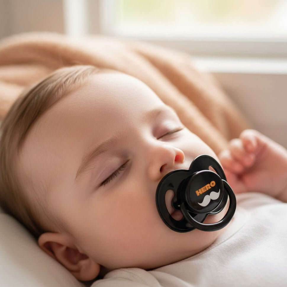 tetine bébé avec trous sommeil paisible Petit Mot
