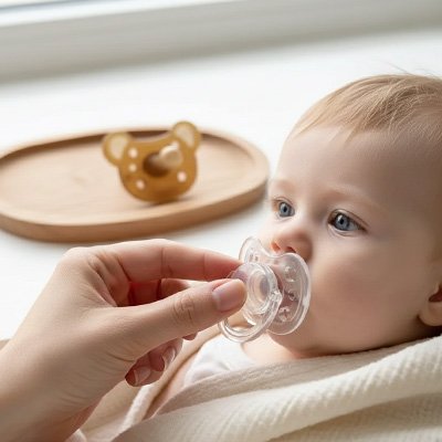 Tétine bébé douce et apaisante Petit Ourson