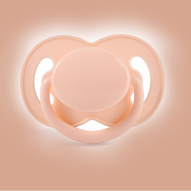 Tétine bébé douce rose nuit sereine