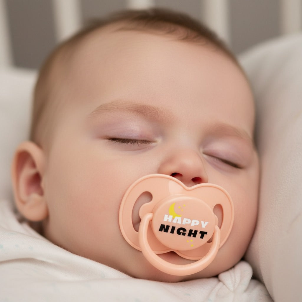 tétine bébé rose avec trous Petit Mot
