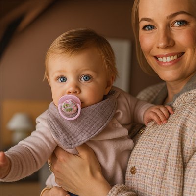 Tetine douce et élégante Développement bucco-dentaire 