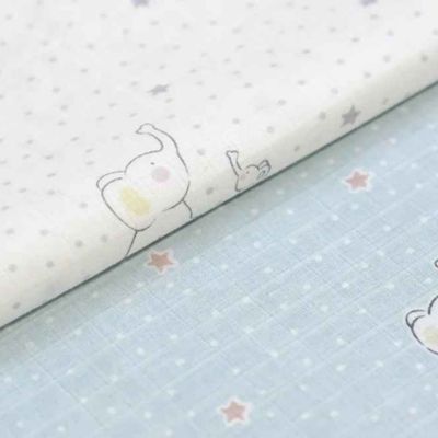 Tour de lit bébé doux Cocon Protecteur Éléphant