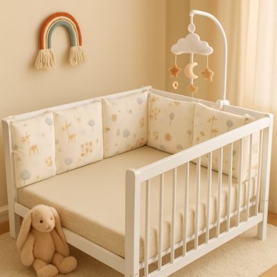 tour de lit bébé nid douillet chaleureux Cocon Sécurisé SAFARI