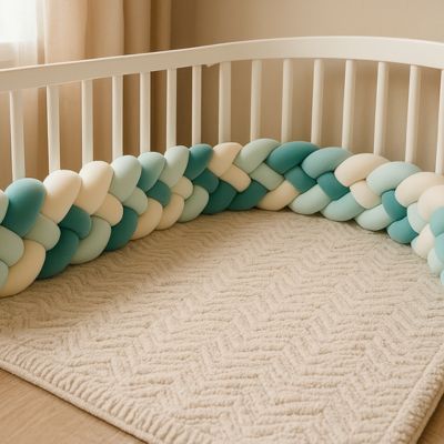 Tour de lit tressé élégante Tresse Prestige