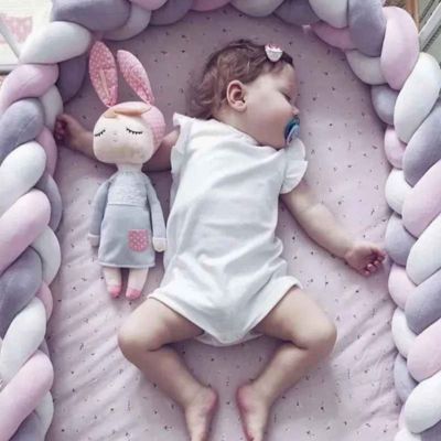 Tour de lit tressé sommeil paisible ZigZou