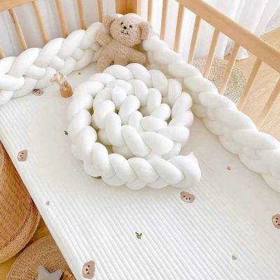 Tresse de lit 3m douce confortable 4brins blanche LovliNest