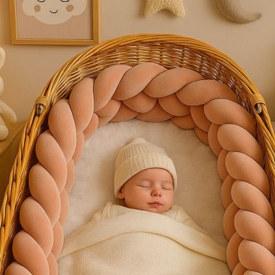 Tresse de lit bebe douce sommeil paisible VeloursCâlin