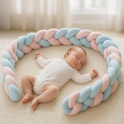 Tresse de lit bébé douce sommeil serein BRINOU