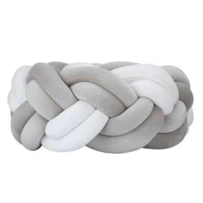 Tresse de lit couleur Blanc Gris Berce Doux