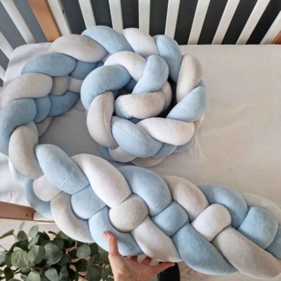 Tresse de lit douce moelleuse nidtressé