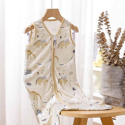 turbulette été douce motifs dinosaures Bambou Respirant