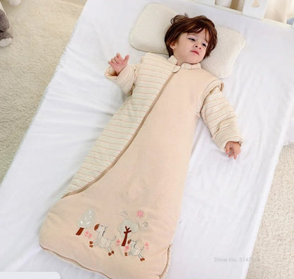 turbulette hiver douce avec manches amovibles BioCozy