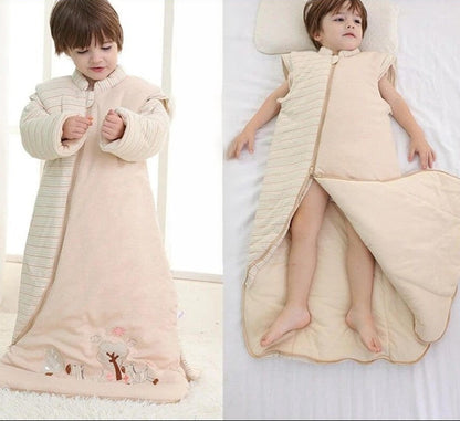 turbulette hiver douce pratique manches amovibles BioCozy