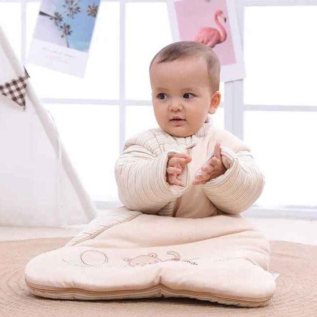 turbulette hiver douce rassurante manches amovibles BioCozy